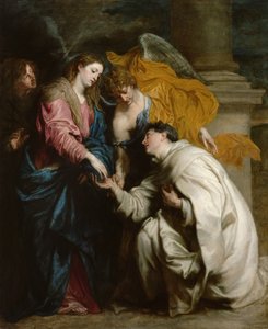 La visione del beato Hermann Joseph da Anthony van Dyck